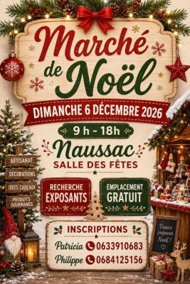 Marché de noël naussac