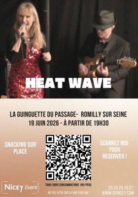 Concert HEAT WAVE à Romilly-sur-Seine