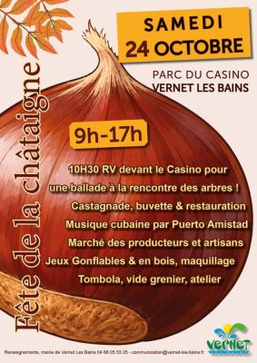 Fête de la châtaigne à Vernet-les-Bains