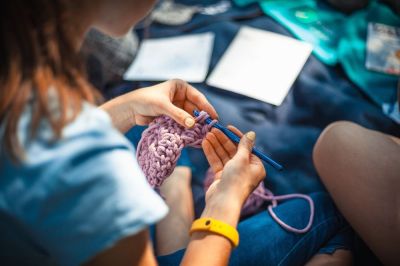 Café tricot à Prunières