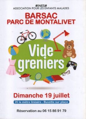 Pour aide les enfants malades à Barsac