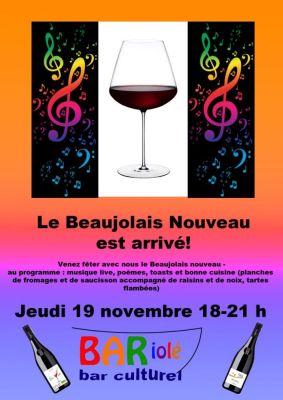Le Beaujolais Nouveau est arrivé ! à Granville