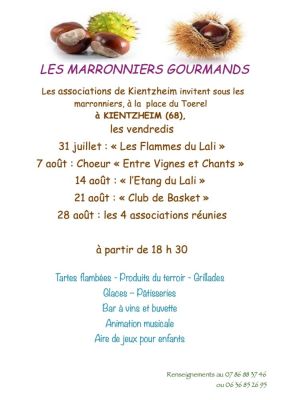 Les Marronniers Gourmands à Kientzheim