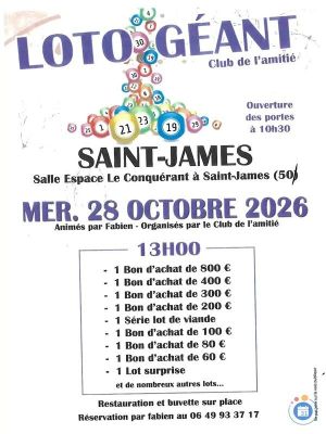 Loto à Saint-James
