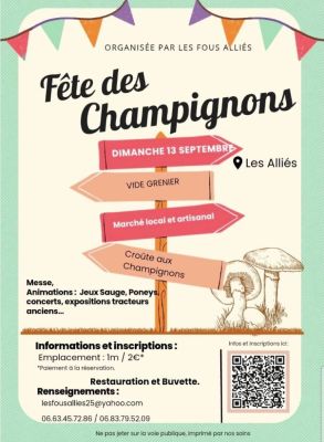 F?te des champignons à Les Alliés