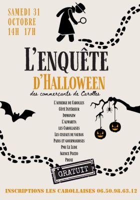 Enquête d'Halloween à Carolles