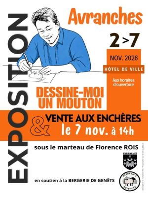 Exposition "Dessine moi un mouton" à Avranches