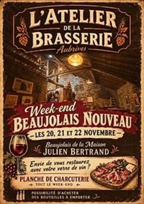 Week-end Beaujolais nouveau à Aubrives