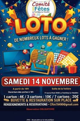 Super Loto des Comités des fêtes à Le Tremblay-sur-Mauldre