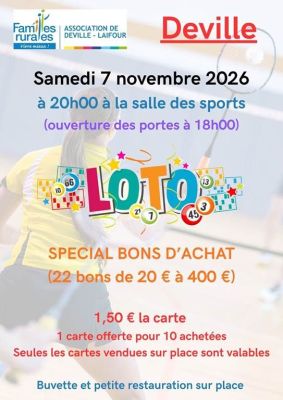 Loto à Deville