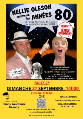 Nellie Olson enflamme les ann?es 80 à Grenay