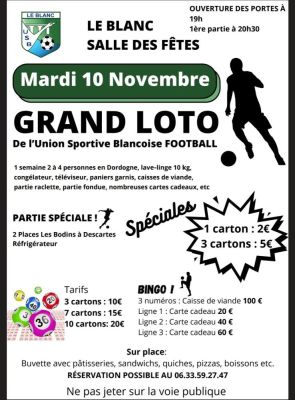 Loto à Le Blanc