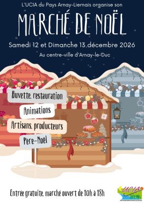 Marché de Noël 2026 à Arnay-le-Duc