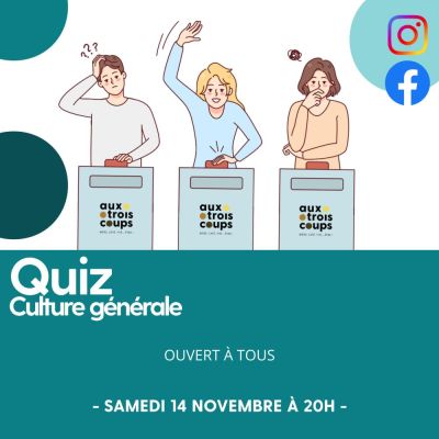 Soirée Quiz culture générale à Arc-et-Senans