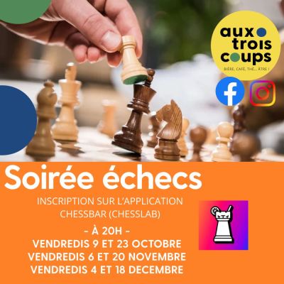 Soirée échecs à Arc-et-Senans