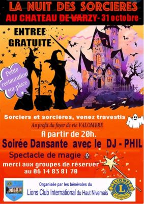 La nuit des sorcières au château de Varzy