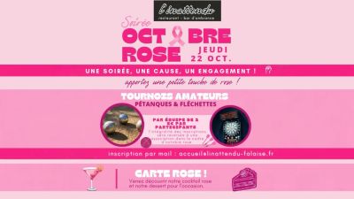 Soirée Octobre Rose à Falaise