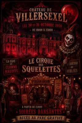 Halloween - Le cirque des squelettes à Villersexel