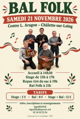 Stage & bal folk à Châlette-sur-Loing