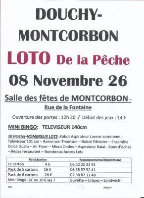 Loto de la pêche à Douchy