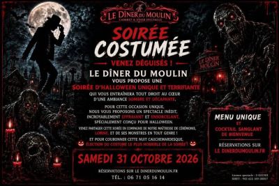 Soirée costumée du Diner du Moulin à Bogny-Sur-Meuse