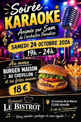 Soirée karaoké à Joinville