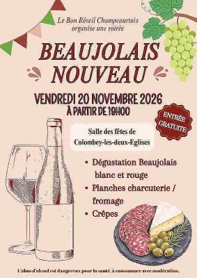 Beaujolais nouveau à Colombey-les-deux-Églises