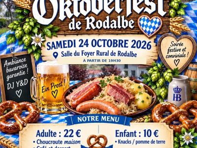 Oktoberfest à Rodalbe