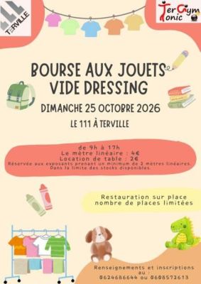 Bourse aux jouets et vide-dressing à Terville