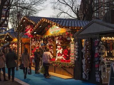 Animation du marché de Noël à Wissembourg