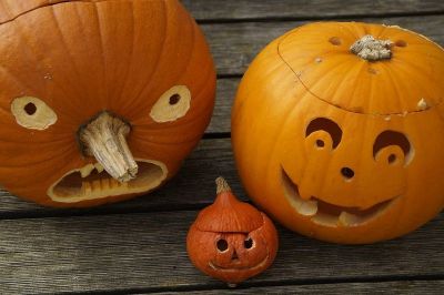 Concours de citrouilles décorées à Launac