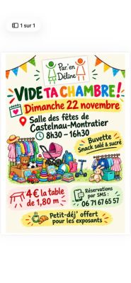 Vide ta chambre à Castelnau-Montratier