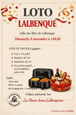 Loto des Heures Douces Lalbenquoises à Lalbenque