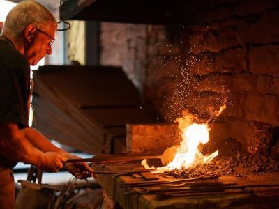Démonstration de forge à Boersch