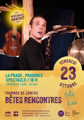 Tour de contes : Bêtes rencontres à Pradines
